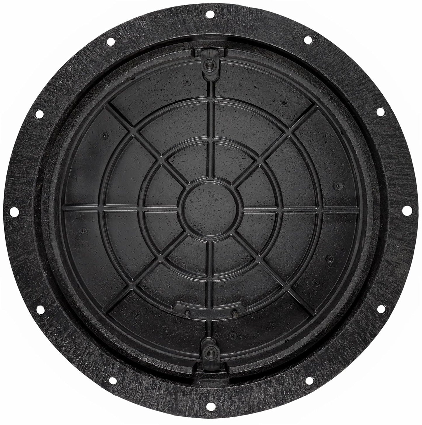 Hochbelastbarer Schachtdeckel DN600/800, 15 kN, Schwarz