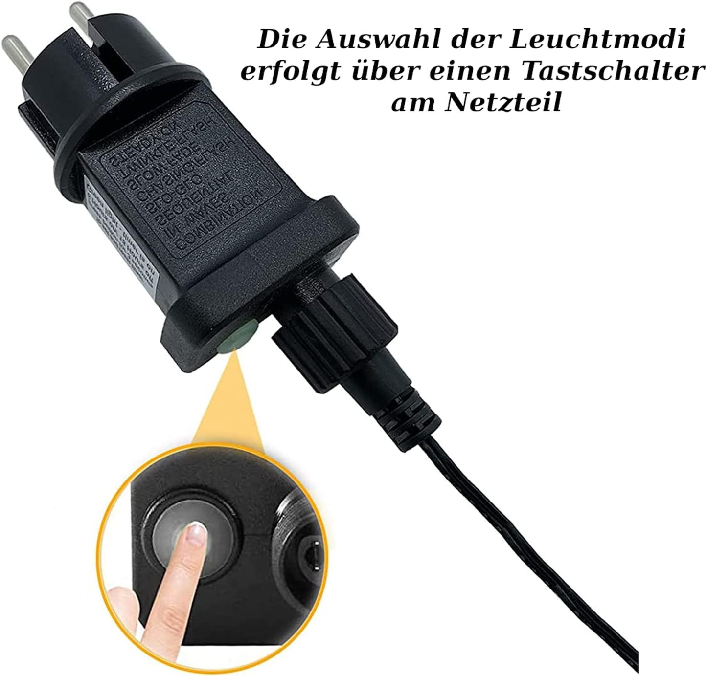 LED-Cluster-Lichterkette mit Memoryfunktion, 560LED