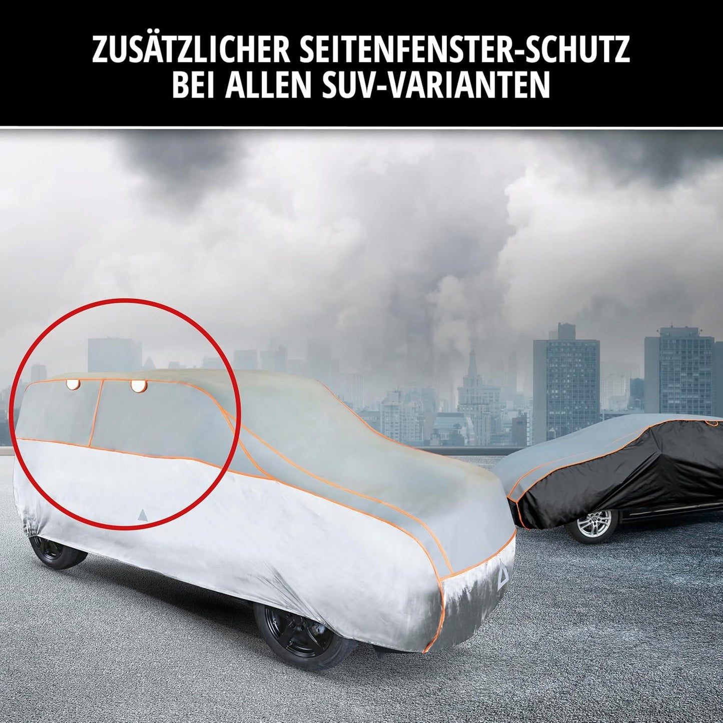 Hagelschutz-Autoabdeckung, Grösse 5: PKW 525 - max. 575 cm Länge