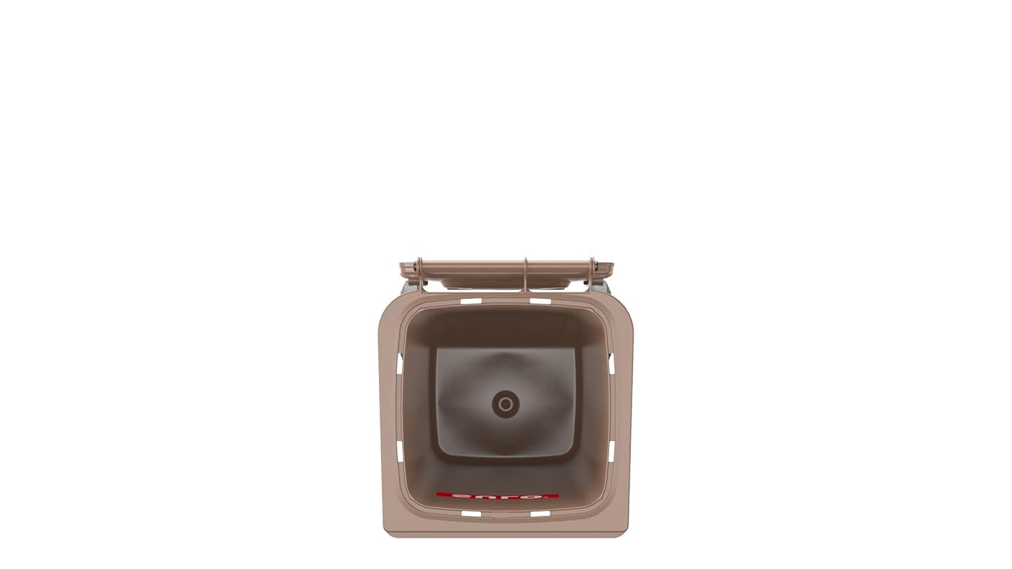 Citybac Classic Mülltonne, Braun ohne Zubehör