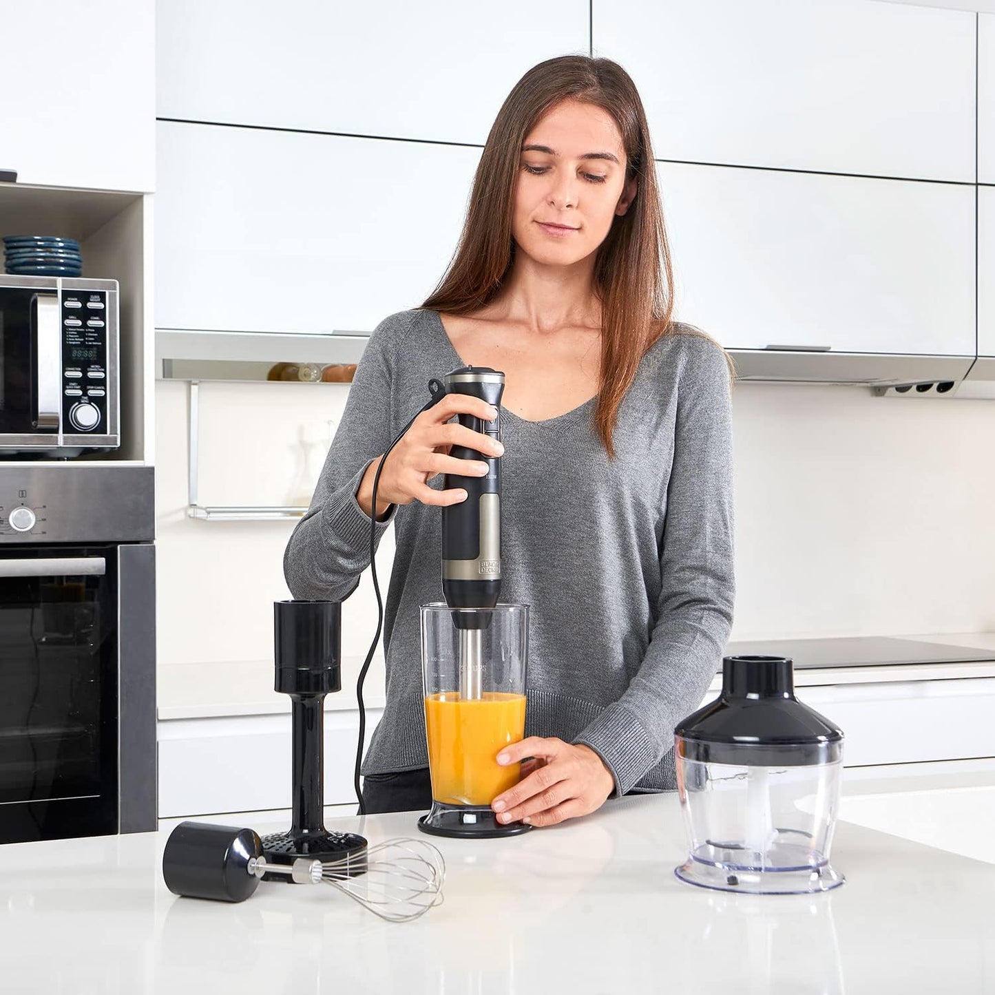 Stabmixer BXHBA1500E, 1500W | 4 Zubehörteile