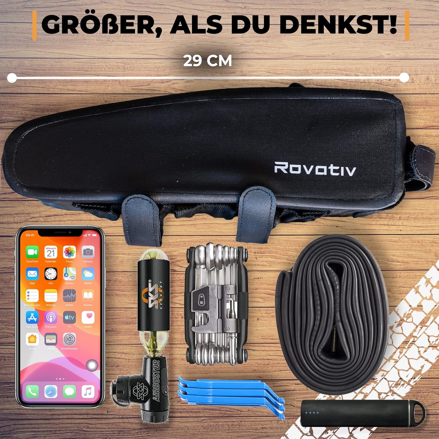 Bikepacking Oberrohrtasche