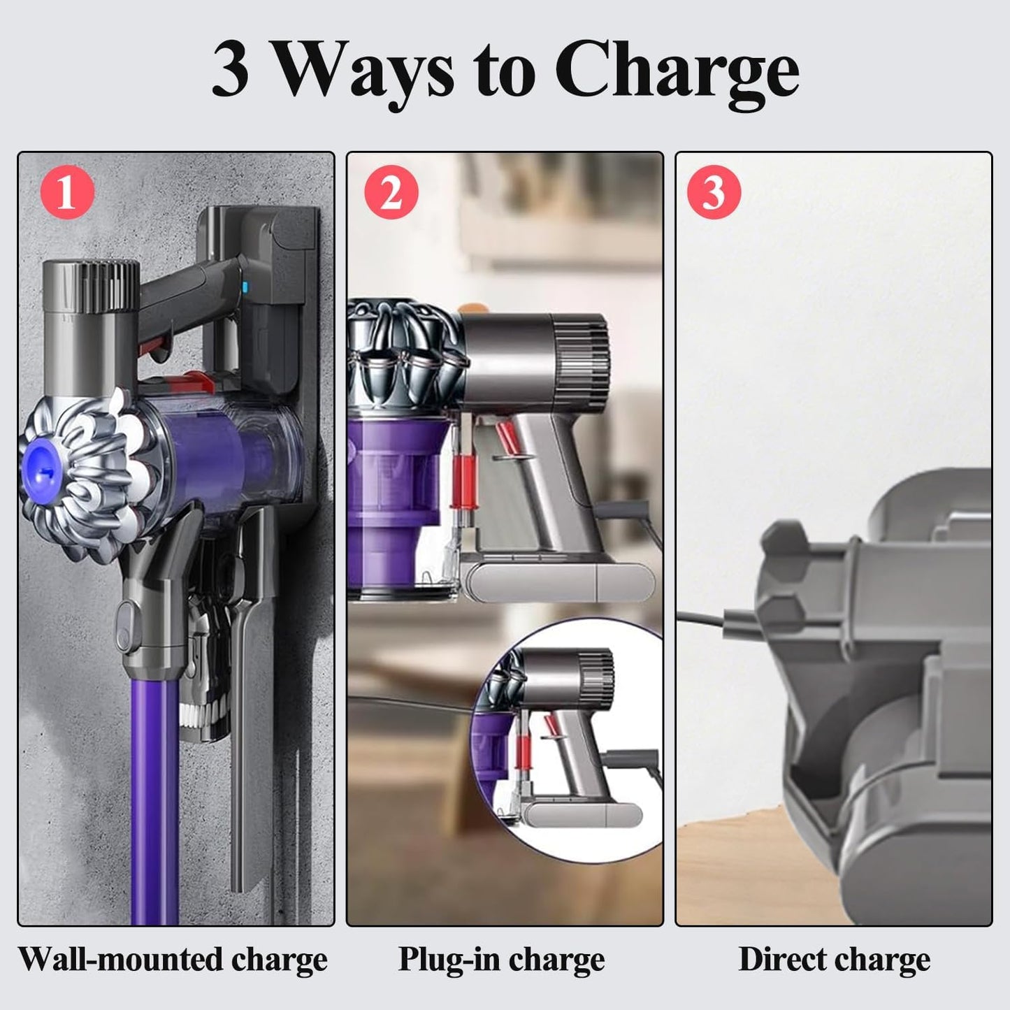 Ersatzakku für Dyson V10 Staubsauger mit Filter, DYS V10LX