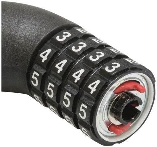 Kettenschloss Steel-O-Chain 5805C, Schwarz 110 cm Single