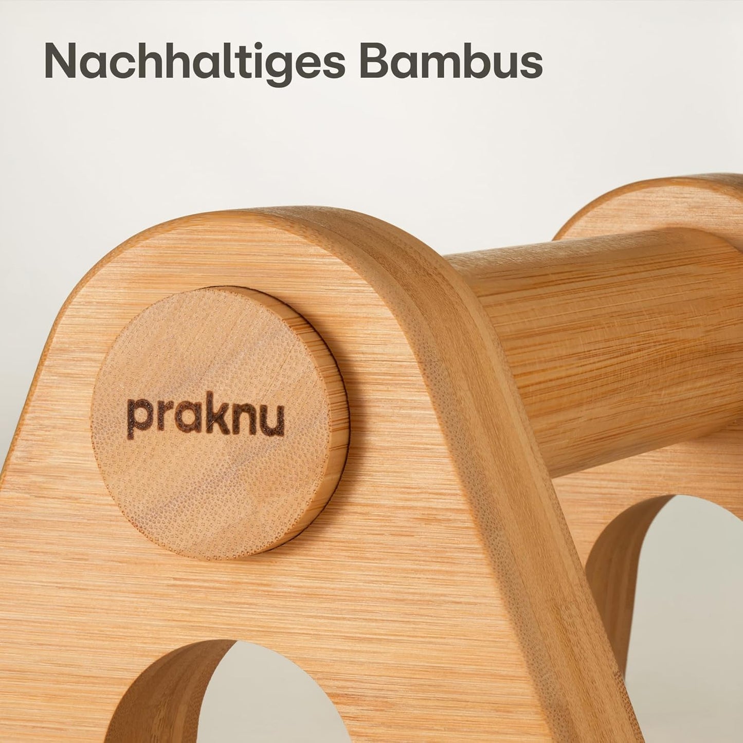 Liegestützgriffe aus Holz