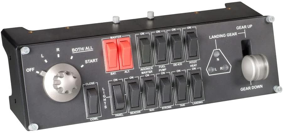 Pro Flight Switch Panel für Flug Simulatoren, Einzelbett