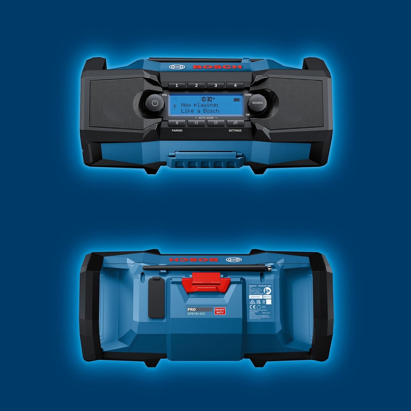 Akku-Radio GPB18V-3SC für PRO 18V System