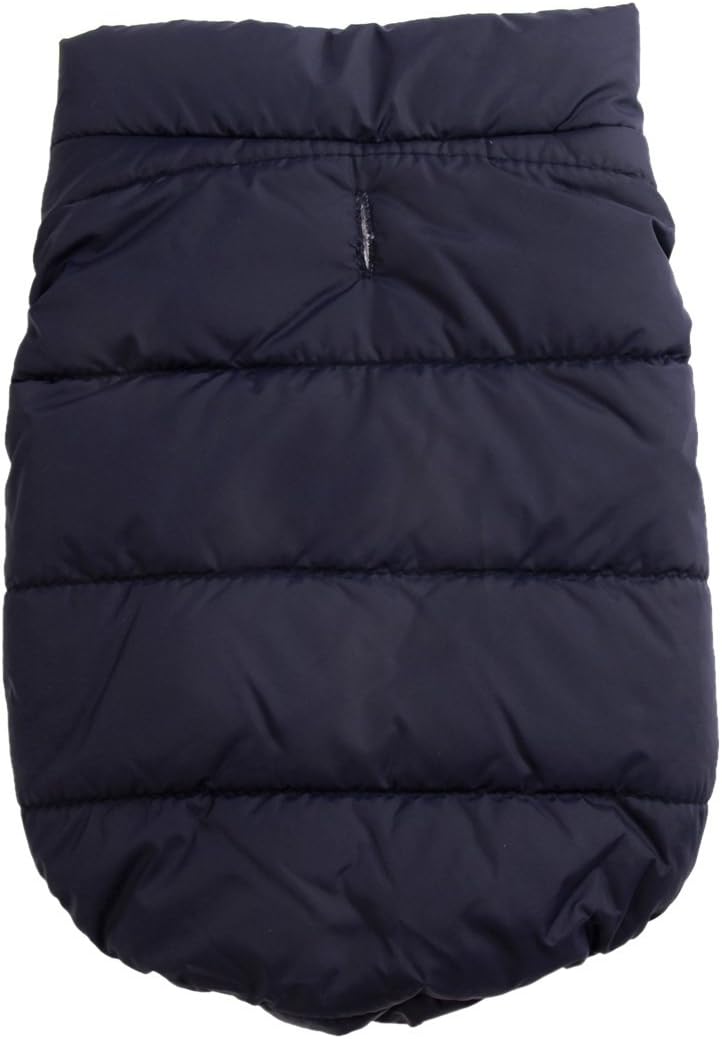 Gefütterte Hundejacke, S Blau