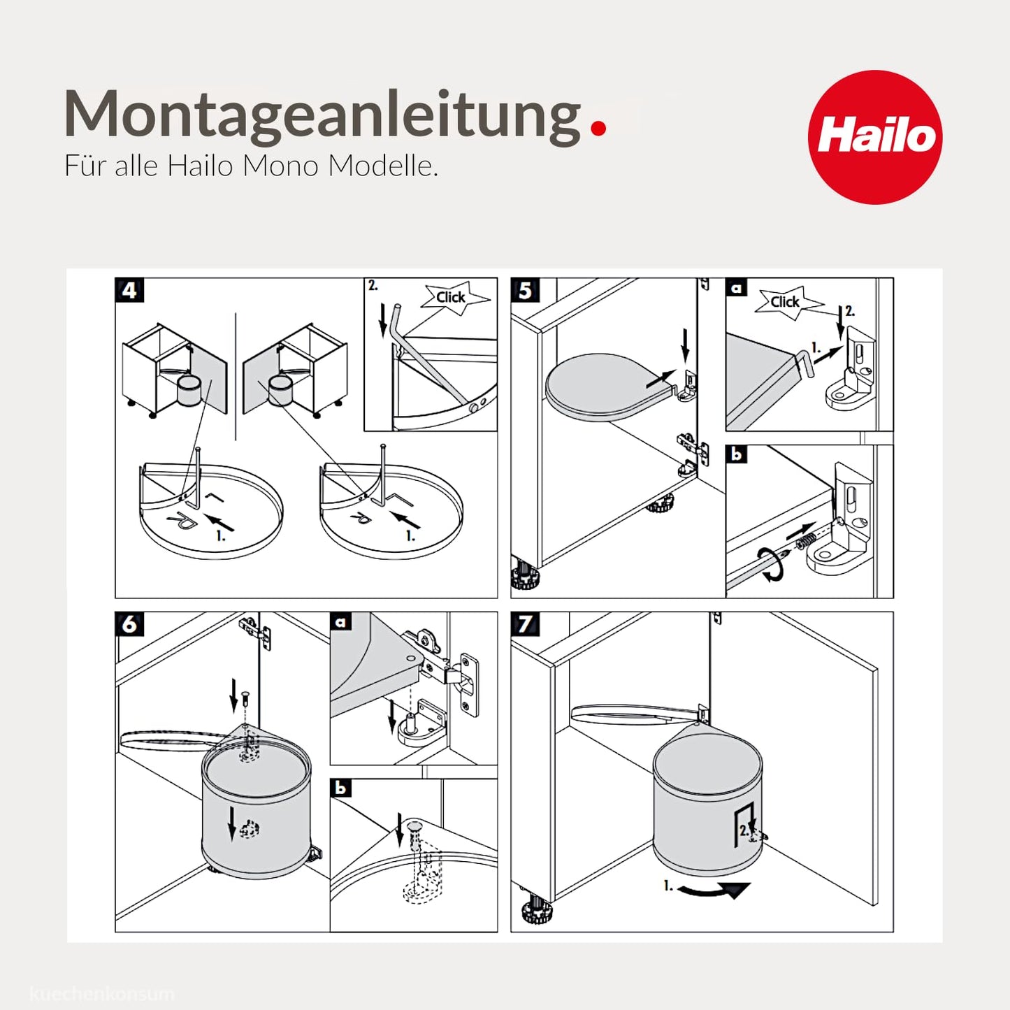Mono Schwenkeimer 3512031, Poliert