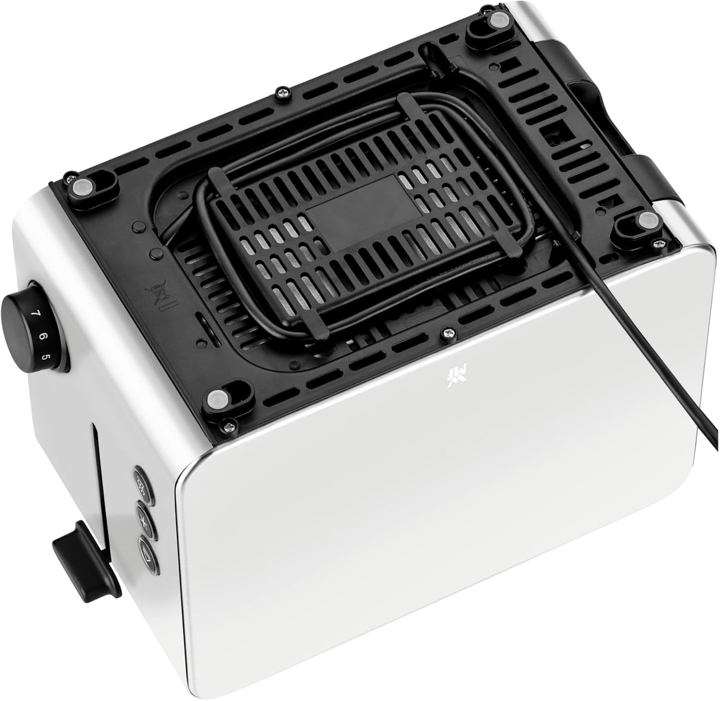 Toaster Stelio, Stelio - 2 Scheiben - Edelstahl grau matt - Doppelschlitz