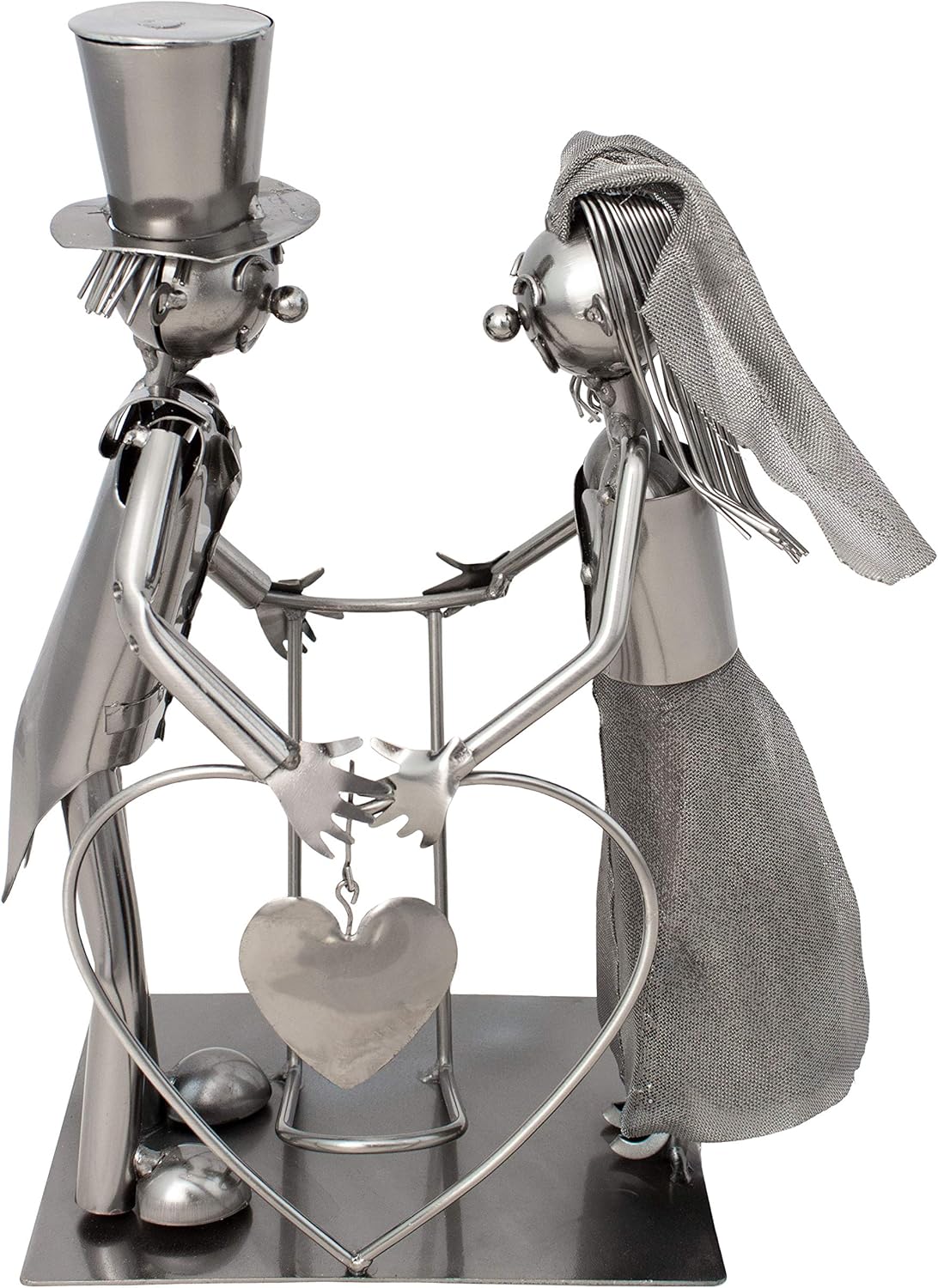 Weinflaschenhalter Hochzeitspaar, Mann + Frau