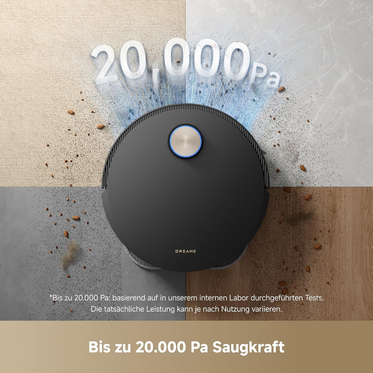 Staubsaugerroboter X50 Master mit 360° Navigation, X50 Master