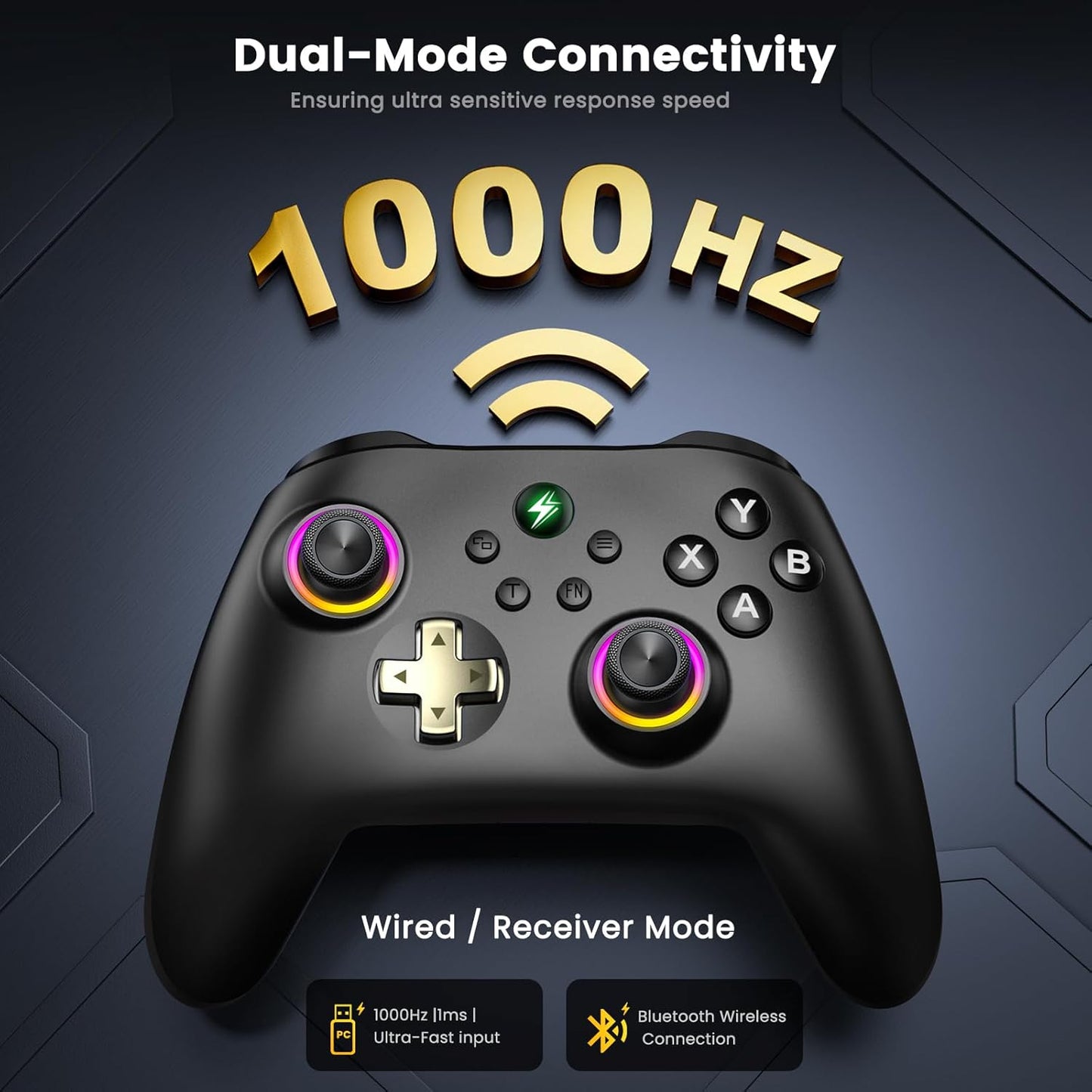 Wireless Gaming Controller mit Ladestation PC300, PC300