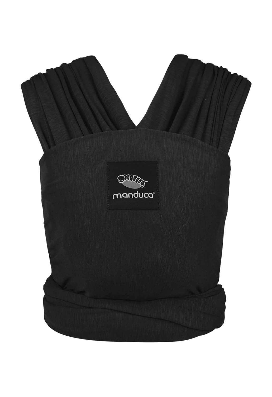 Elastisches Babytragetuch aus Bio-Baumwolle, Black
