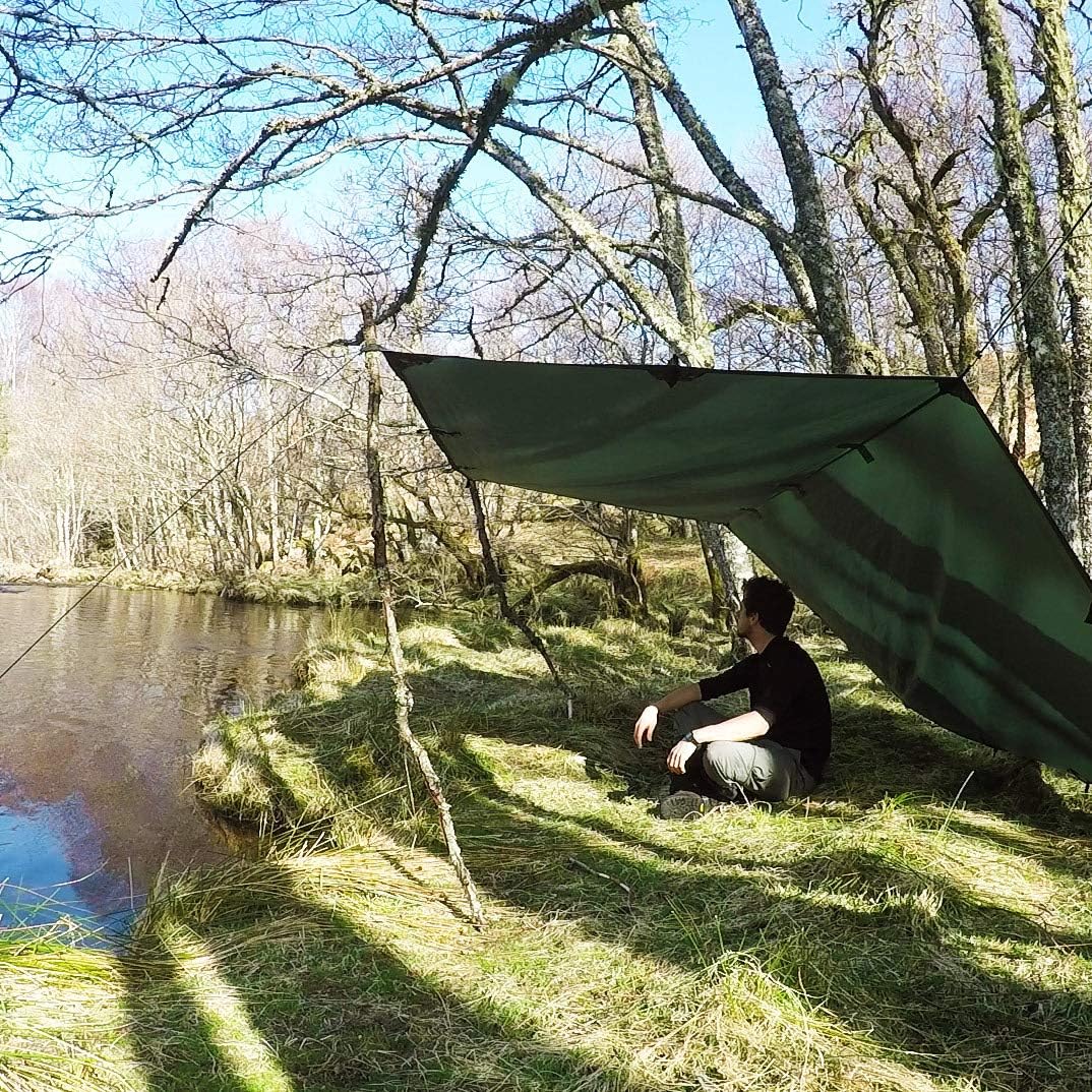 Wetterfestes Tarp, Olivengrün