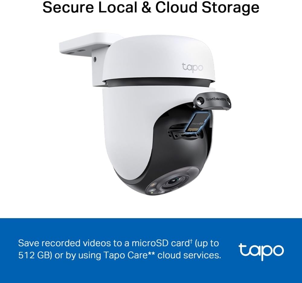 Tapo C510W 3MP 360° Outdoor Kamera MicroSD