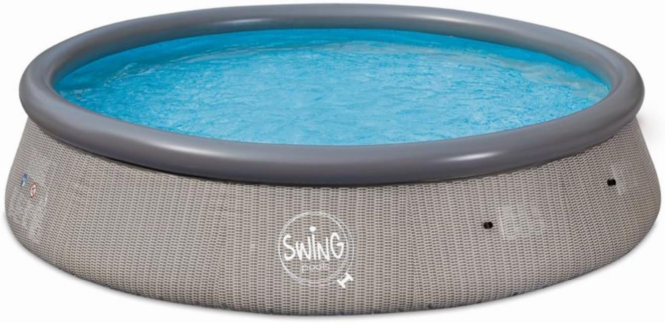 Aufstellpool Rattan 366 x 91 cm