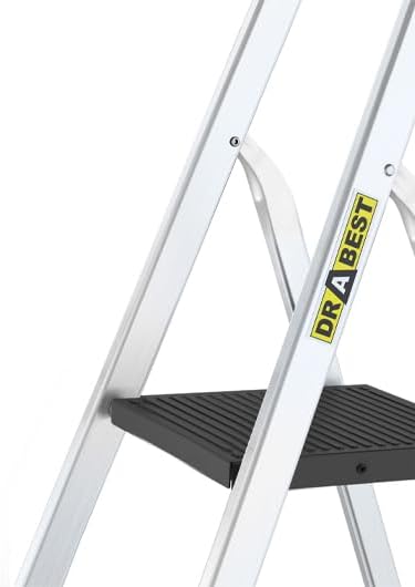 PRO Serie - Trittleiter mit Ablage, klappbar, 5 Steps