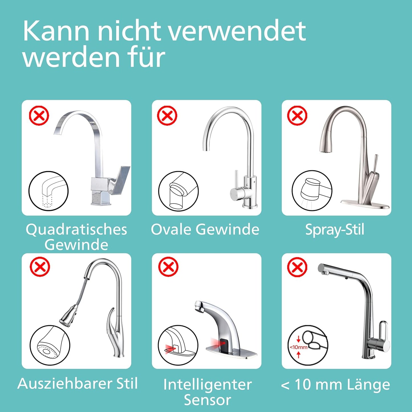 Wasserhahnfilter Ultrafiltration on-tap, Ultrafiltration