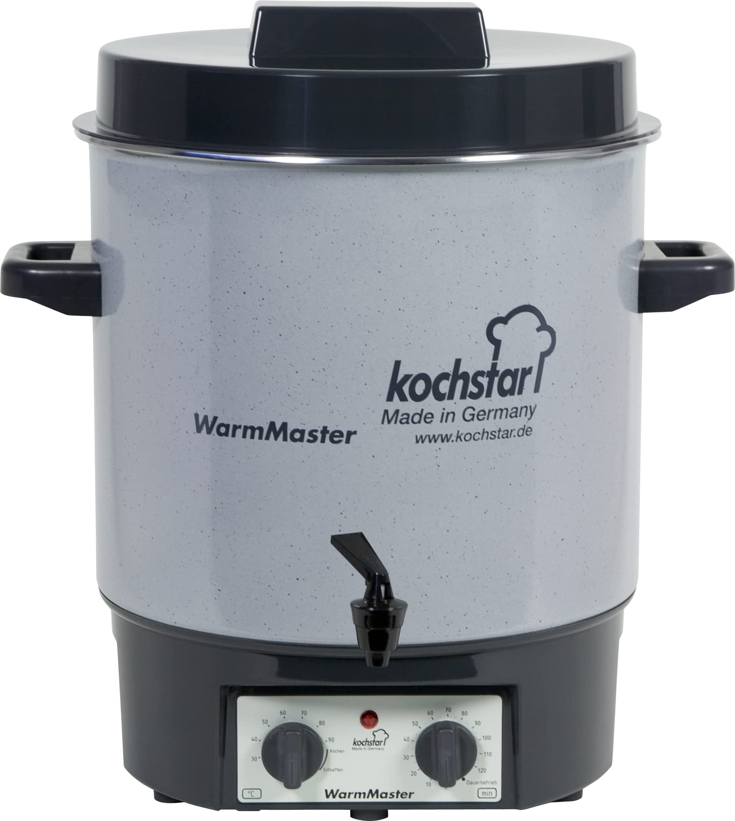Sterilisator, Timer + Thermostat + Wasserhahn