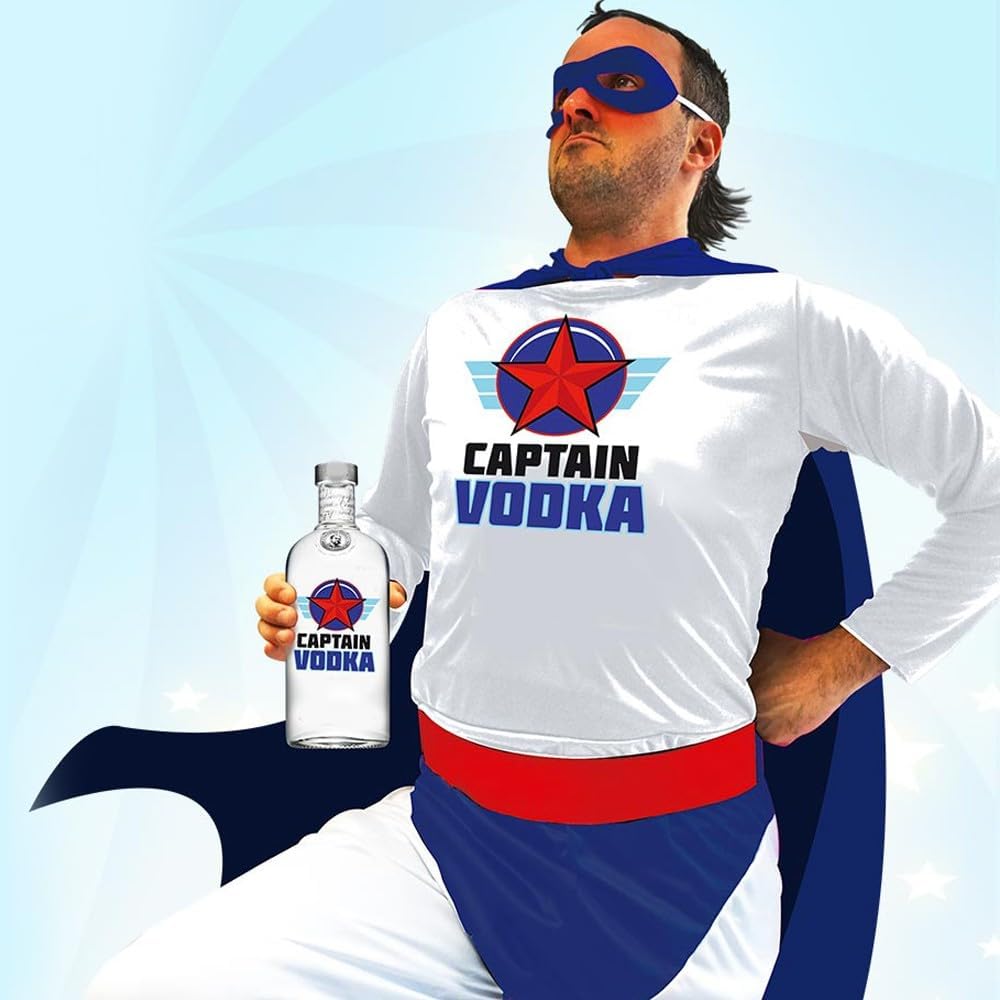 Super Captain Vodka Kostüm