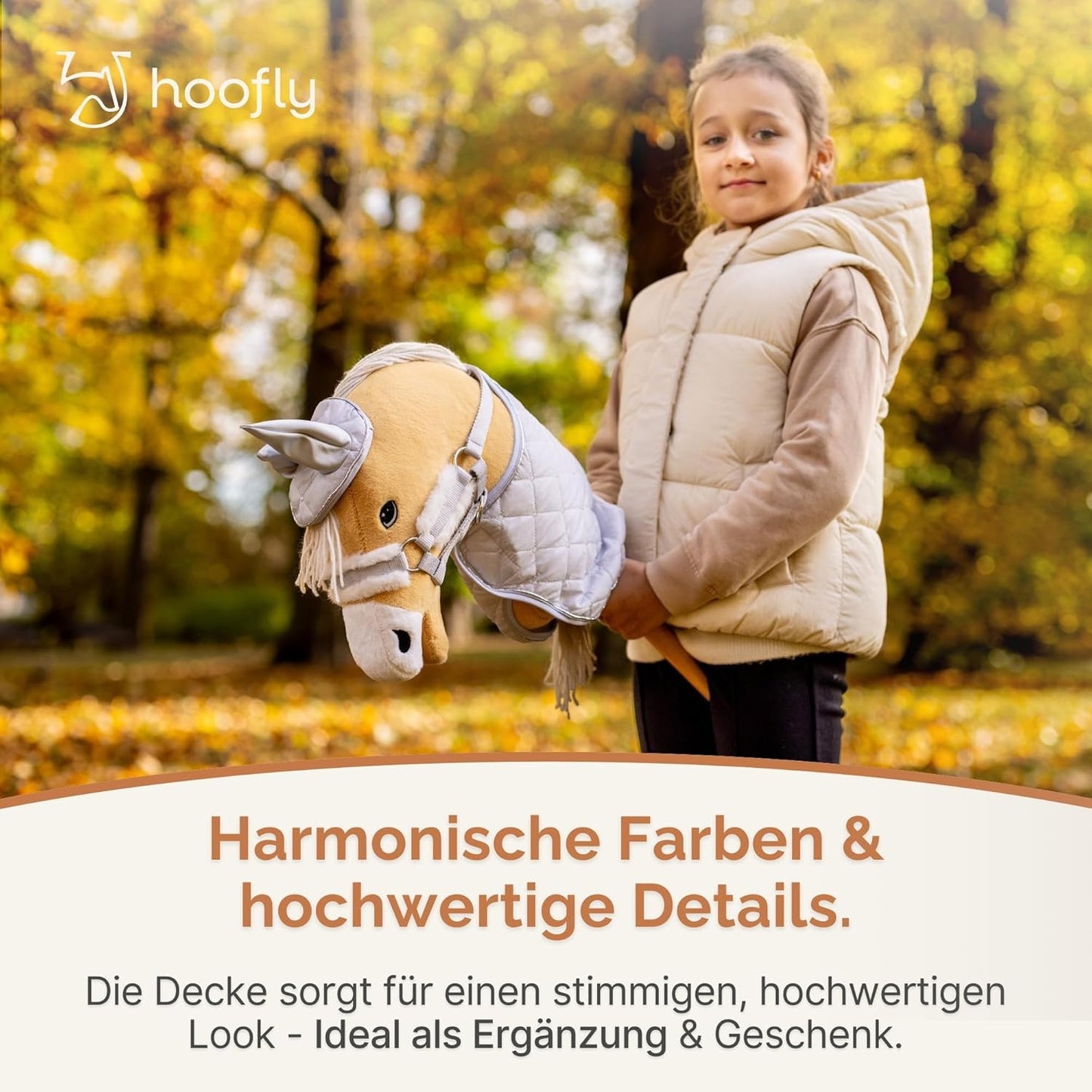 Hobby Horse Decke, Grau Decke