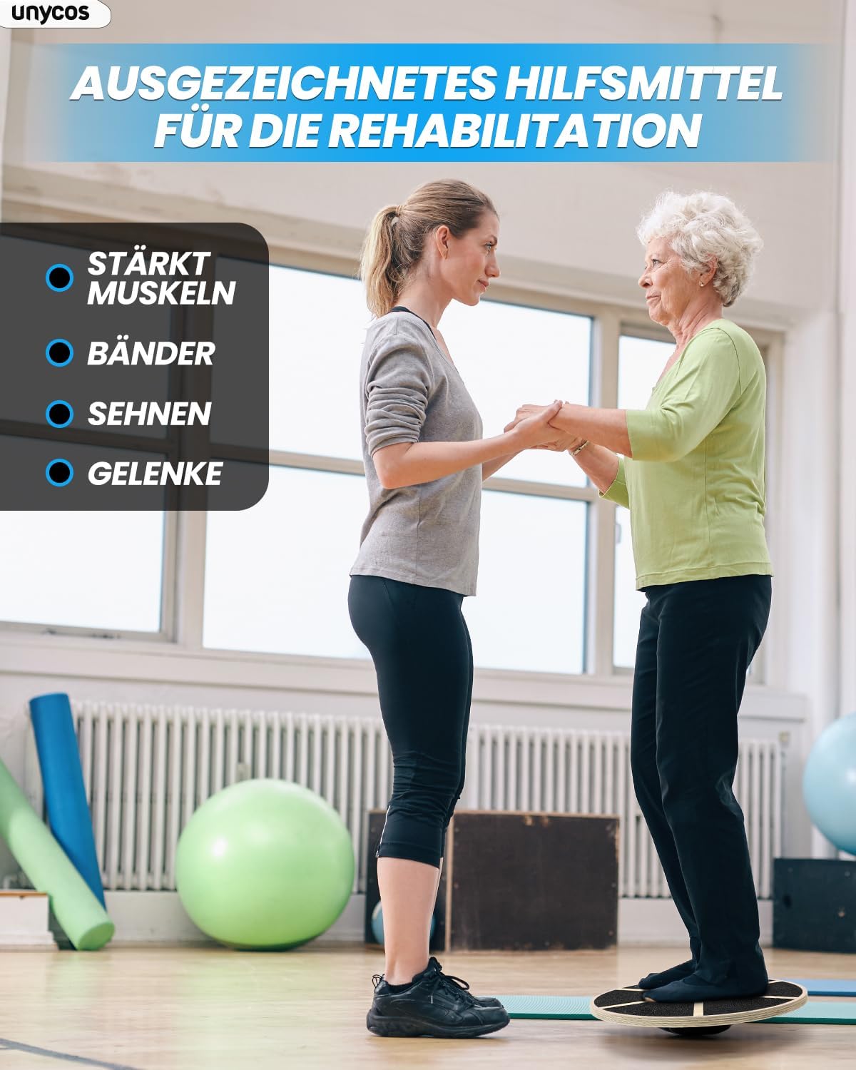 Balancebrett, #06 Holz – Rund