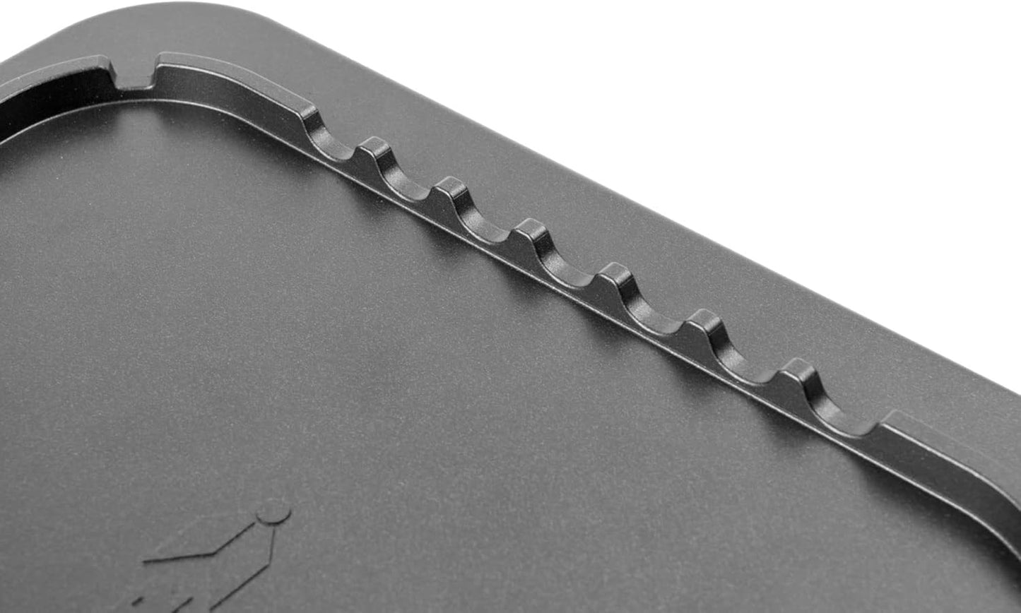 Devil Plancha Ribbed Geriffelte Grillplatte für Gasherde