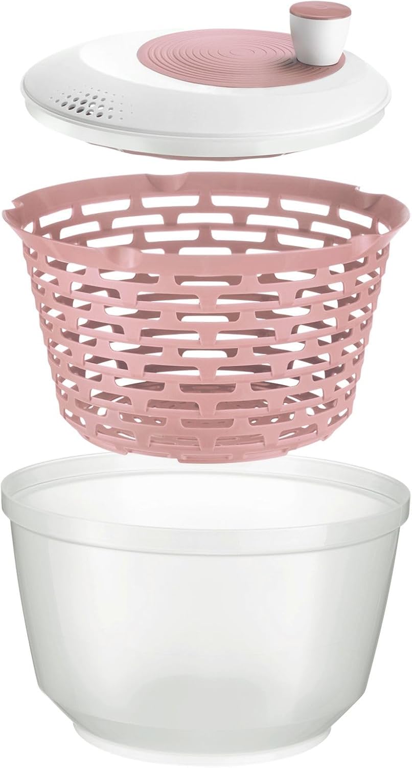 Salatschleuder, ø 23,5 cm, 4,4 l – Rosa