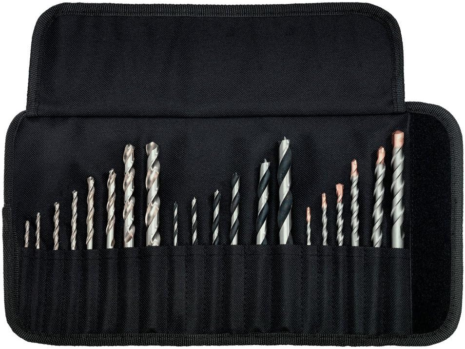 626729000 Bohrersortiment-Rolltasche, 20-tlg.