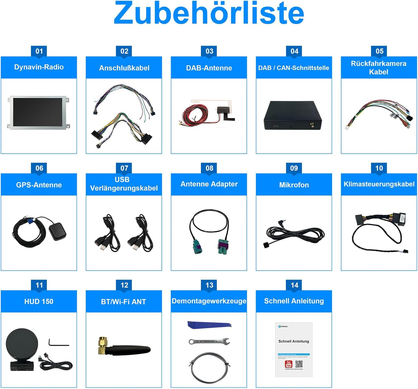 D9-DMI Ultra Flex Autoradio für Audi, Concert/Symphony-Radio