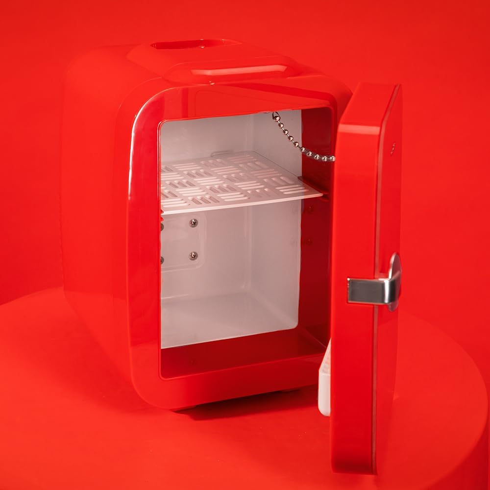 Mini-Kühlschrank mit Heizfunktion, 4 L | Río Rot