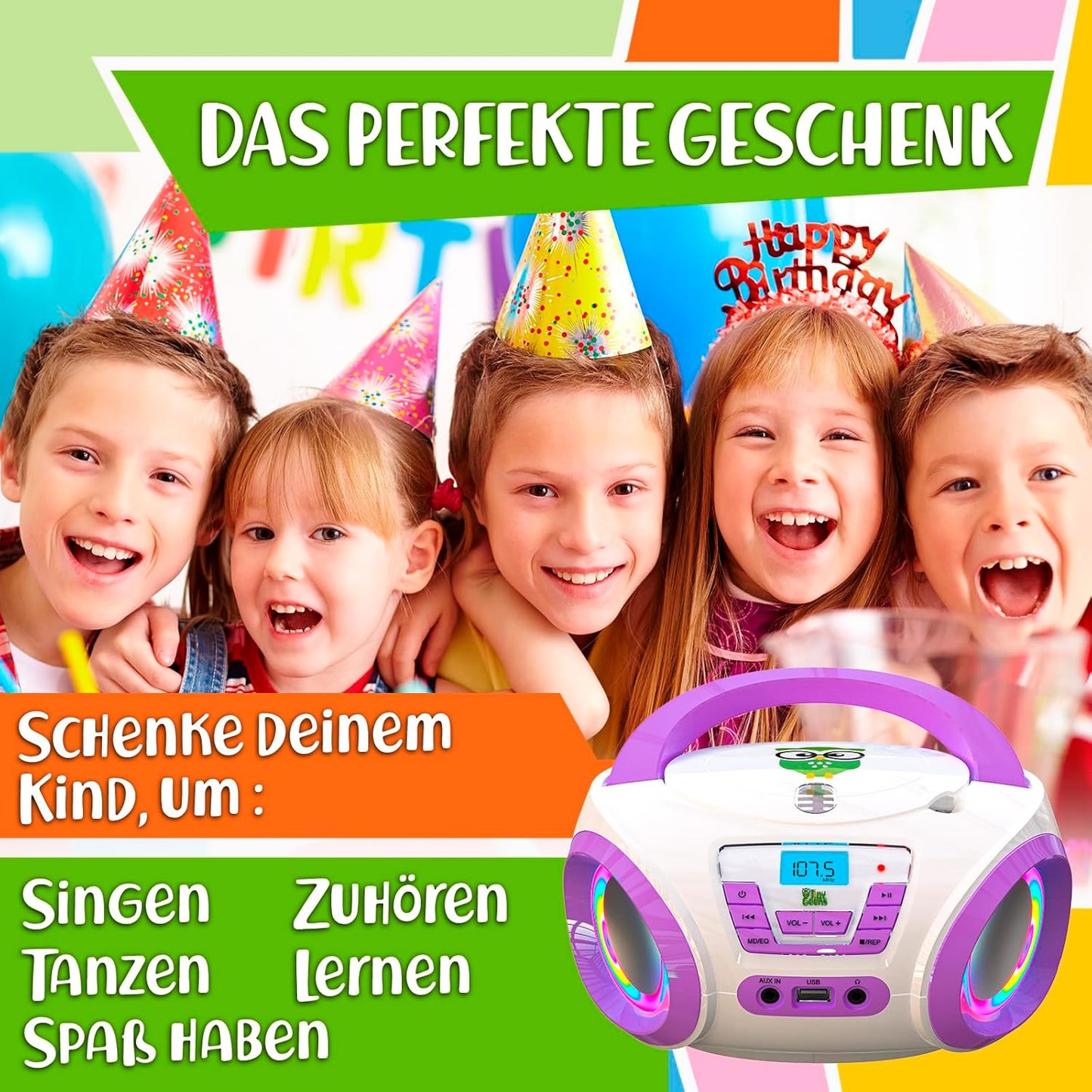 Boombox für Kinder
