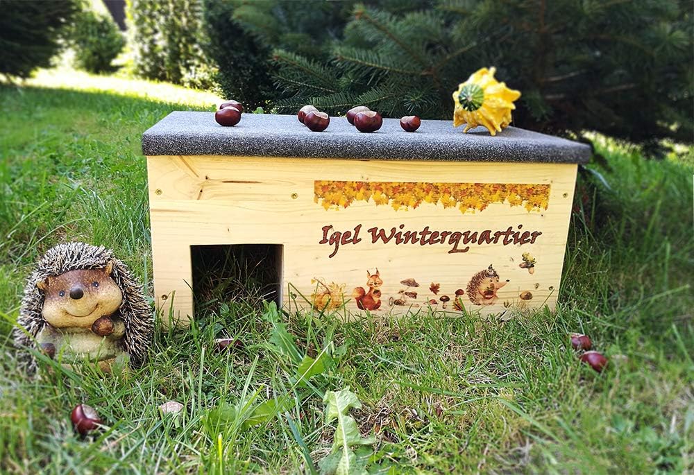 Igelhaus mit Labyrintheingang