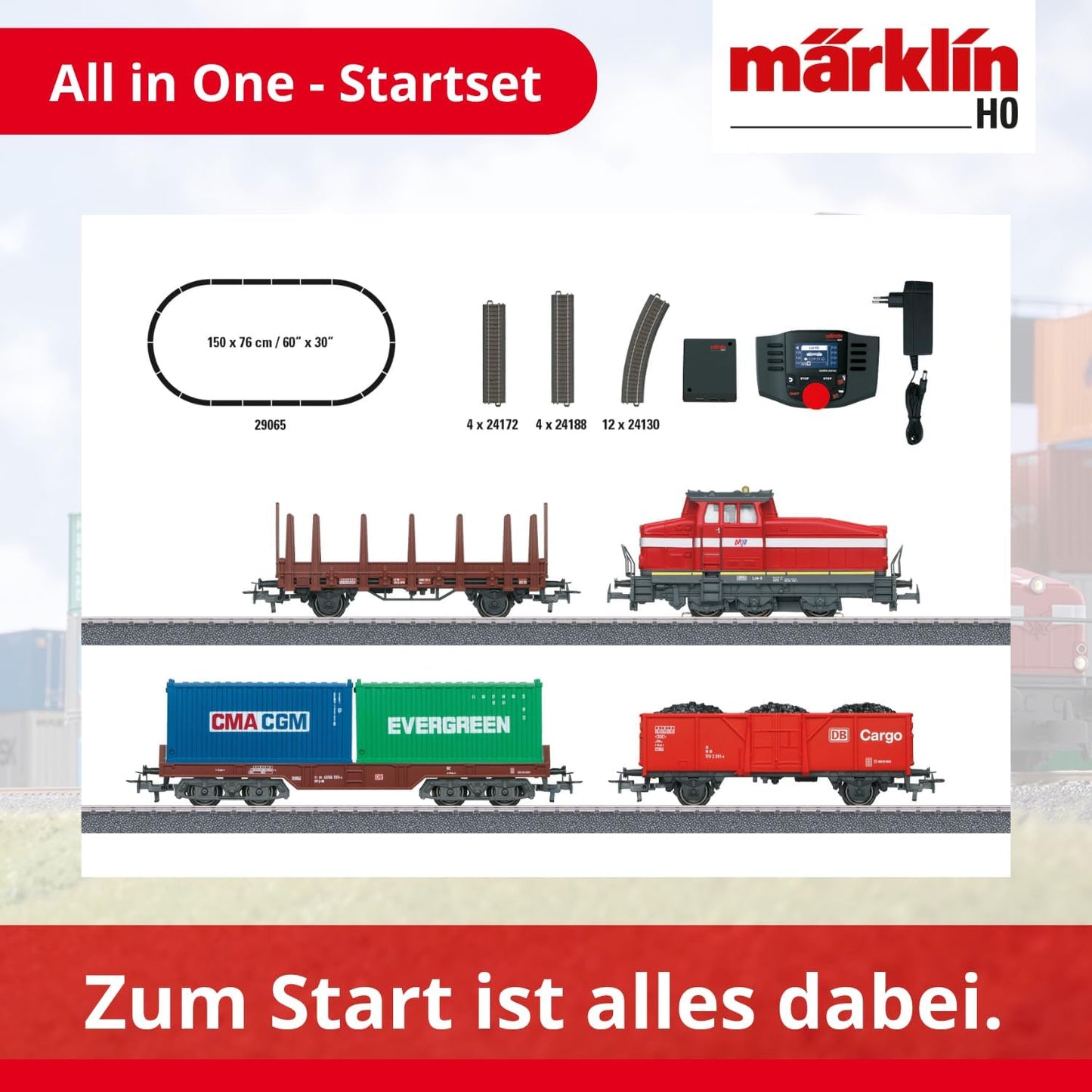 Digital-Startpackung Moderner Rangierbetrieb H0