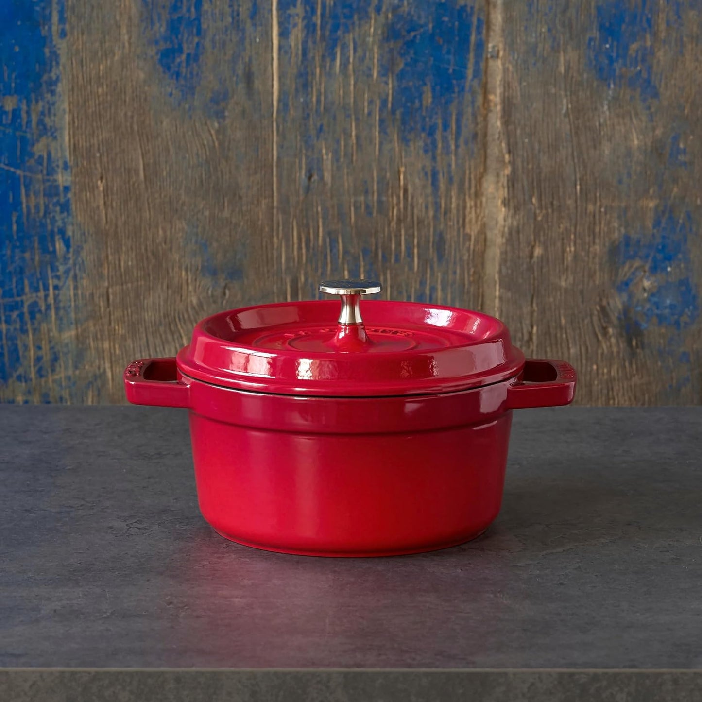Cocotte Bräter, 30 cm Kirsch-Rot