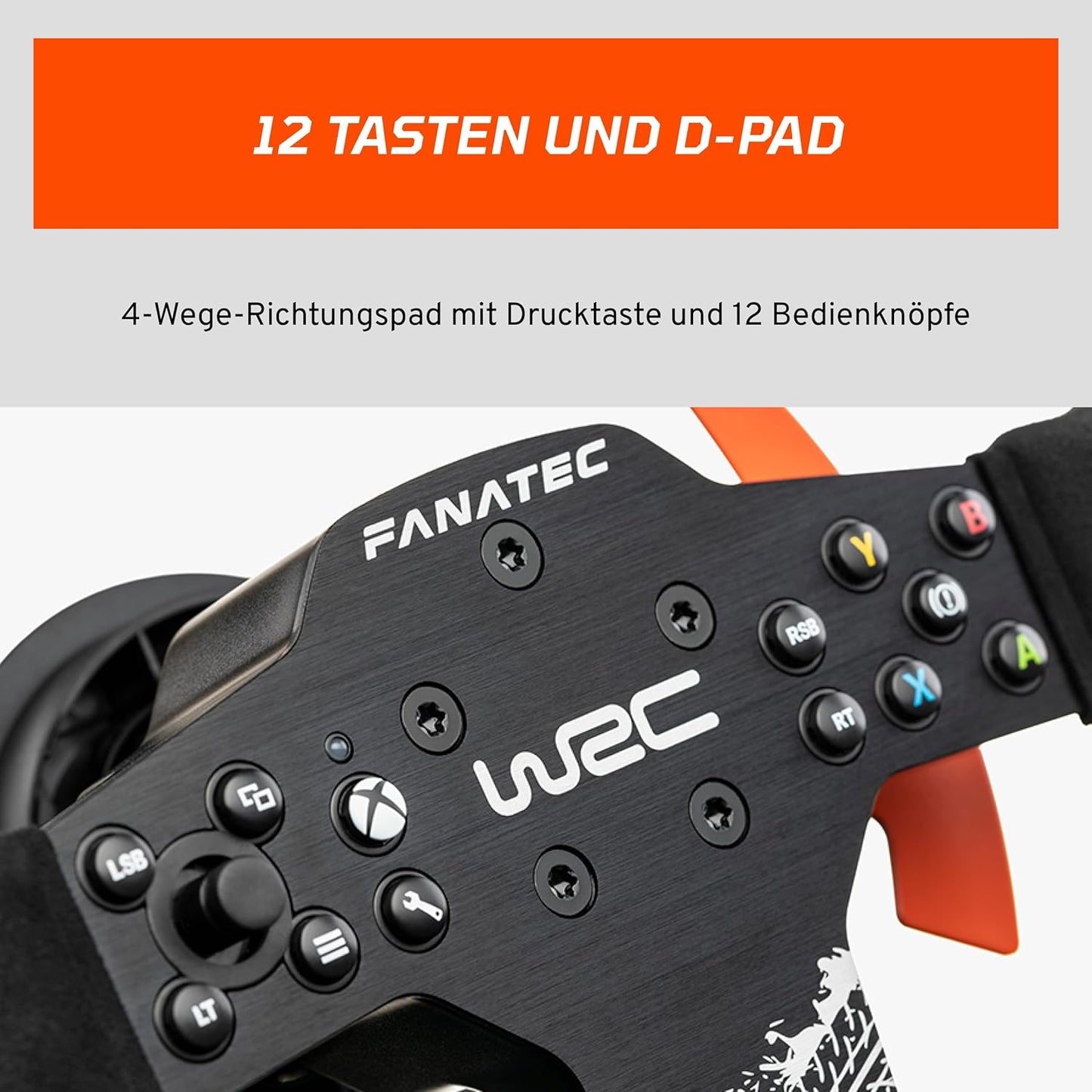 CSL Elite WRC Sim Racing Lenkrad für Xbox und PC