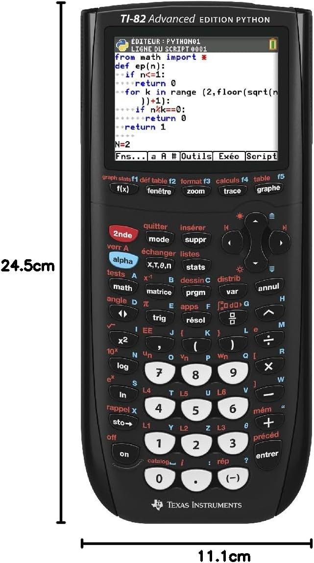 TI-82 Advanced Edition Python Taschenrechner