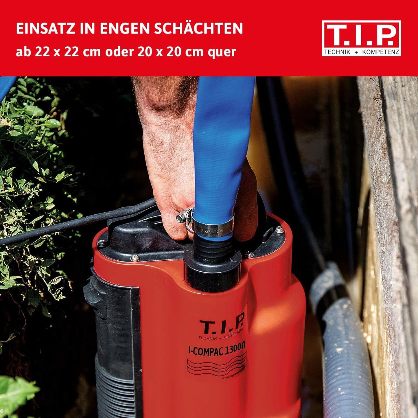 I-Compac 13000, Fördermenge 13.000 l/h, Schmutzwasser, ohne Bundle