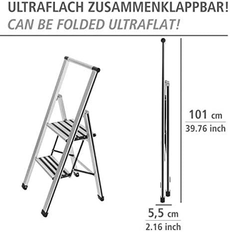 Haushaltsleiter, Silber, 2 Stufen
