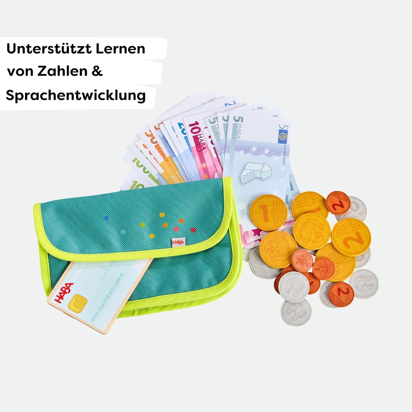 Creative Play Spielgeld mit Geldbörse