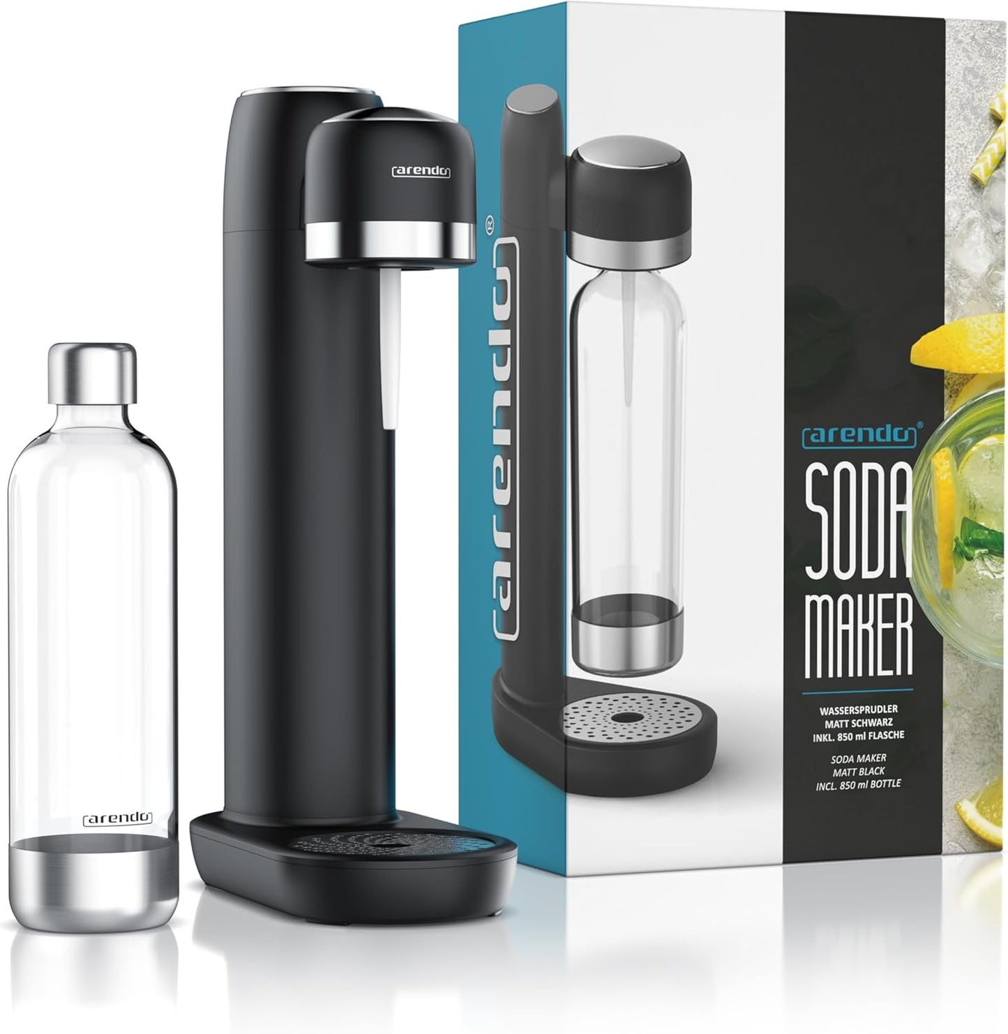 Soda Maker Wassersprudler, A: Schwarz