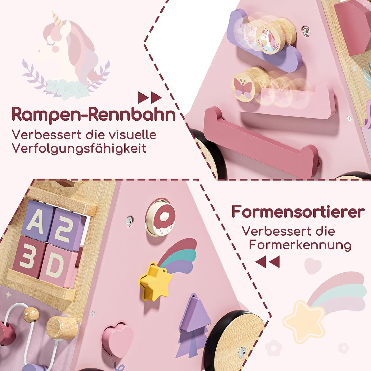 Einhorn-Laufwagen