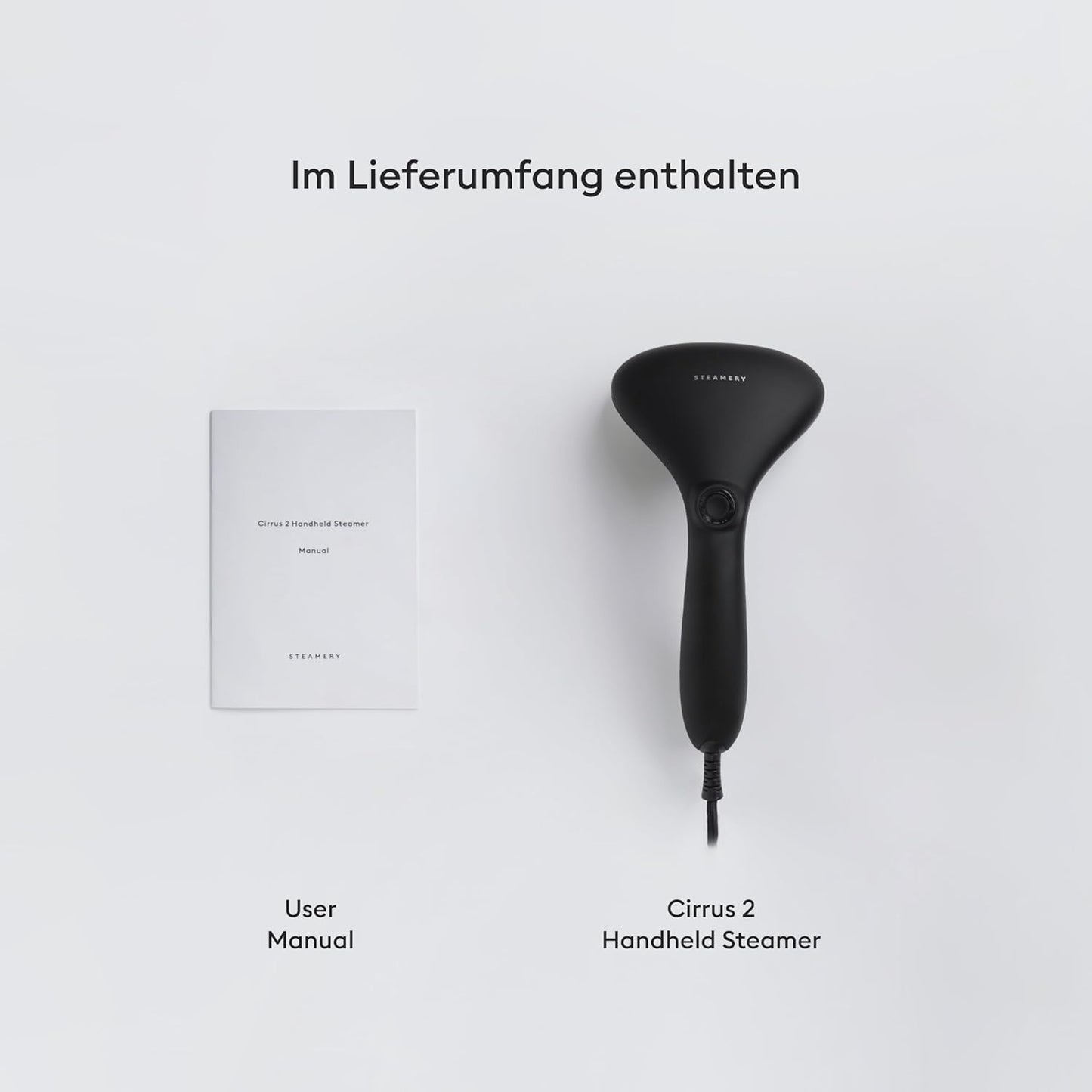 Cirrus 2 - Dampfglätter, Schwarz