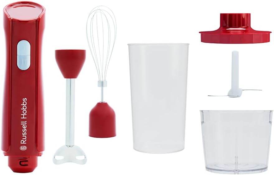 3-in-1 Stabmixer-Set 27142-56, Rot