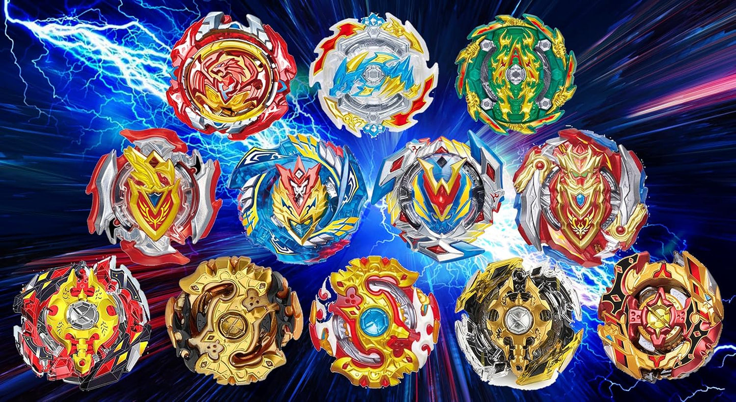 12er Metal Fusion Kreisel-Set mit Koffer, Standard Edition, 12in1 Standard Edition