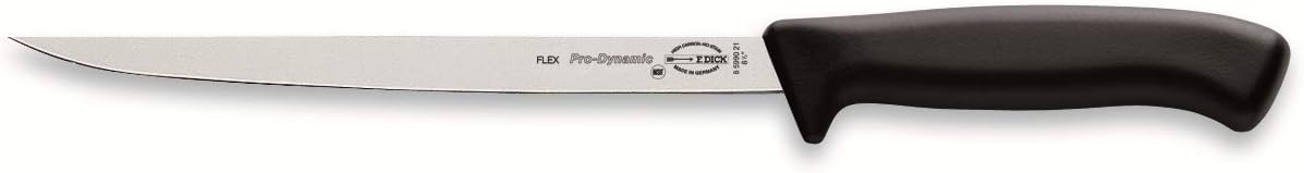 ProDynamic Filetiermesser, Schwarz, 21 cm