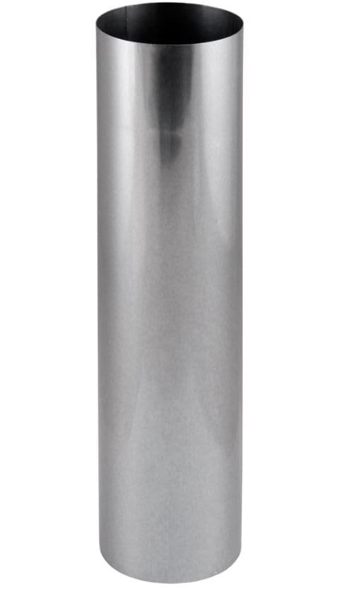 Feueraluminiertes Rauchrohr 110 mm, 50 cm Länge, 110 mm Rohr 50 Cm