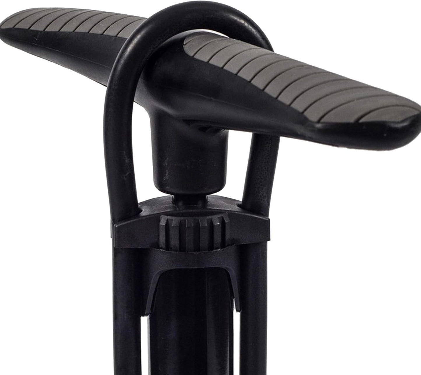 Velopumpe mit Manometer, Schwarz