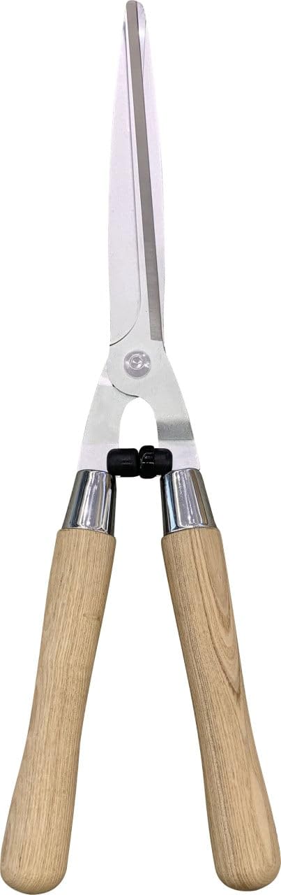 Heckenschere mit Holzgriff